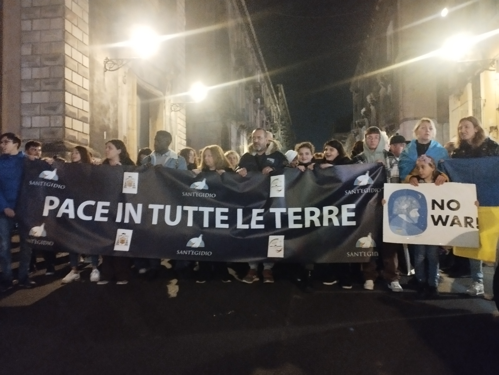 Catania per la pace in Ucraina, l’evento della Comunità di Sant’Egidio, Foto e Video