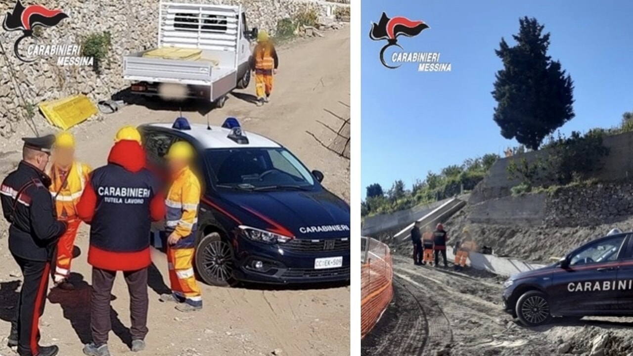 Scaletta Zanclea, travi in cemento armato pericolose nel cantiere: denunciato titolare