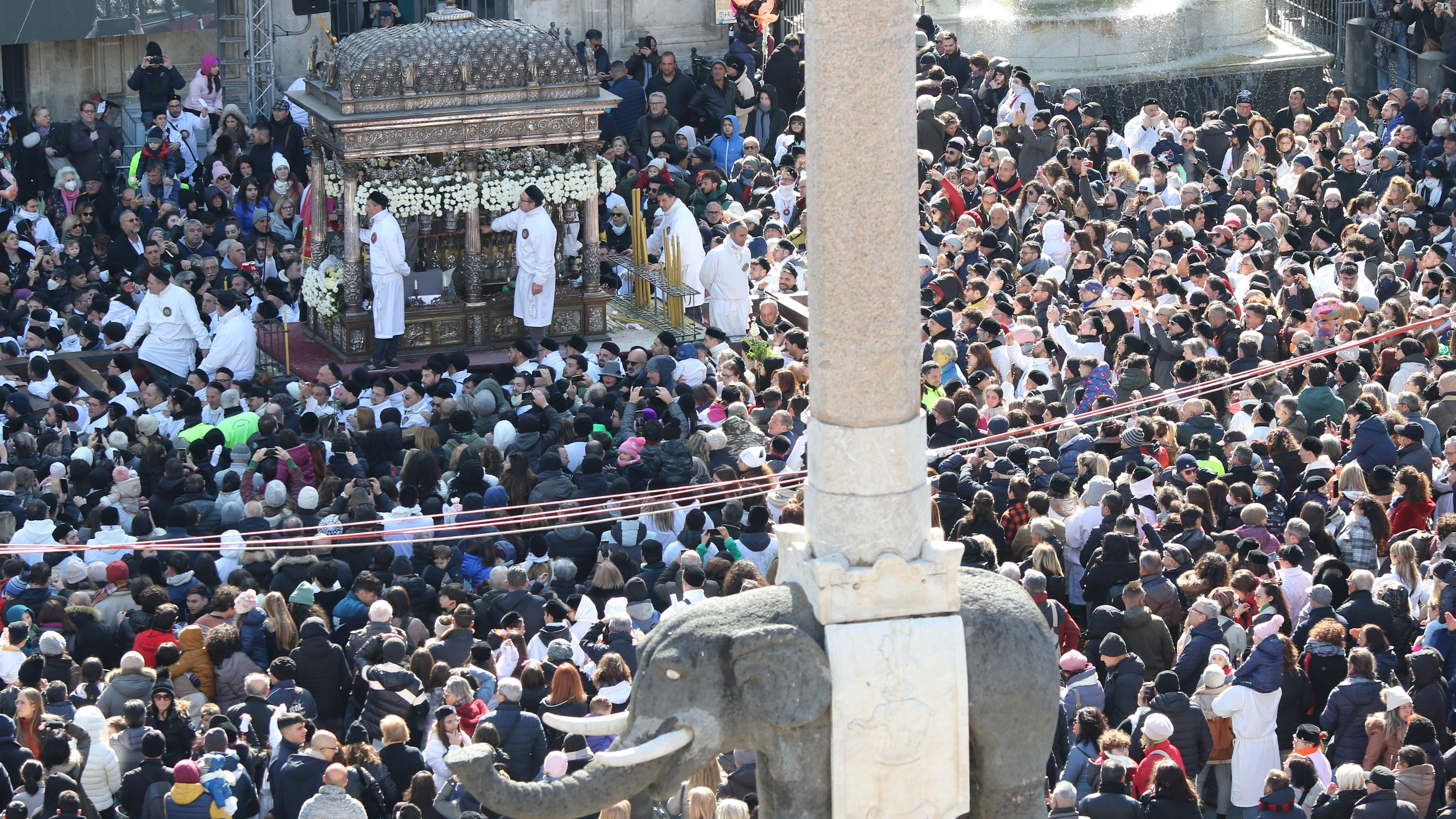 Sant’Agata 2023, fine della Festa: la Patrona di Catania torna in Cattedrale – FOTO e VIDEO