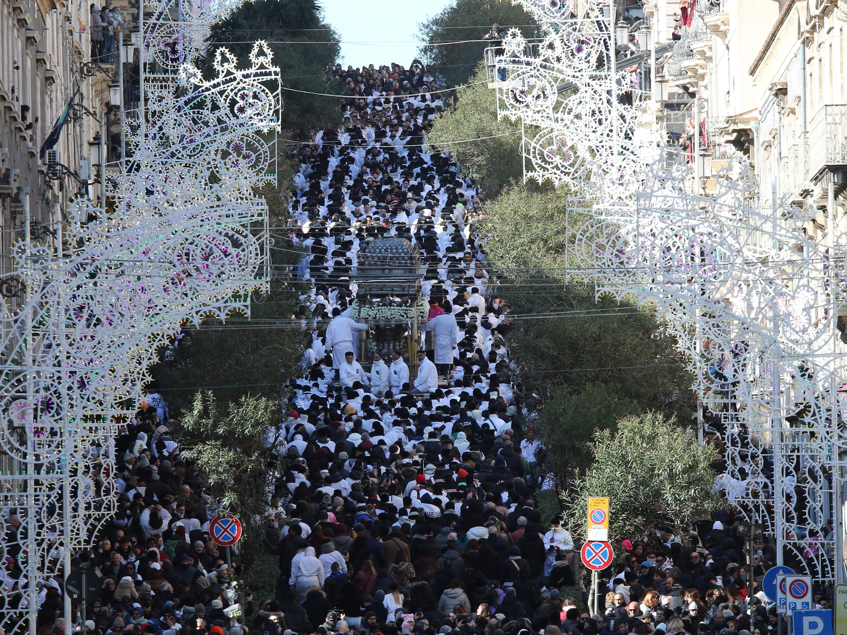 Sant’Agata 2023, fine della Festa: la Patrona di Catania torna in Cattedrale – FOTO e VIDEO