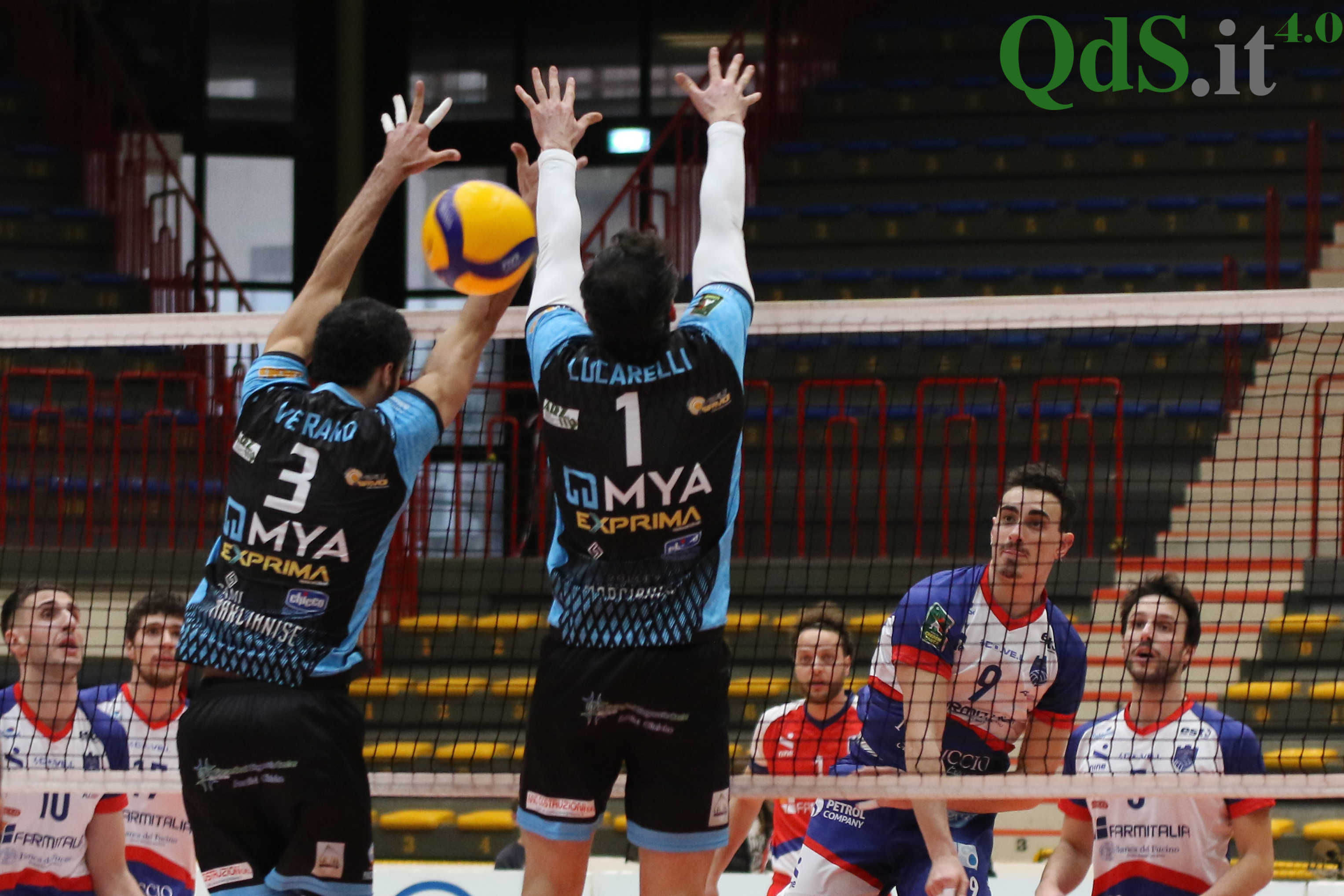 Volley A3, Farmitalia Saturnia liquida la pratica Marcianise: 3-0 e +5 su Ortona – FOTO