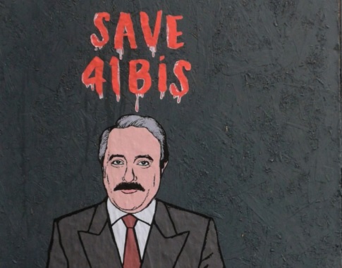 “Save 41 bis”, spunta un murale con Giovanni Falcone nel centro di Milano
