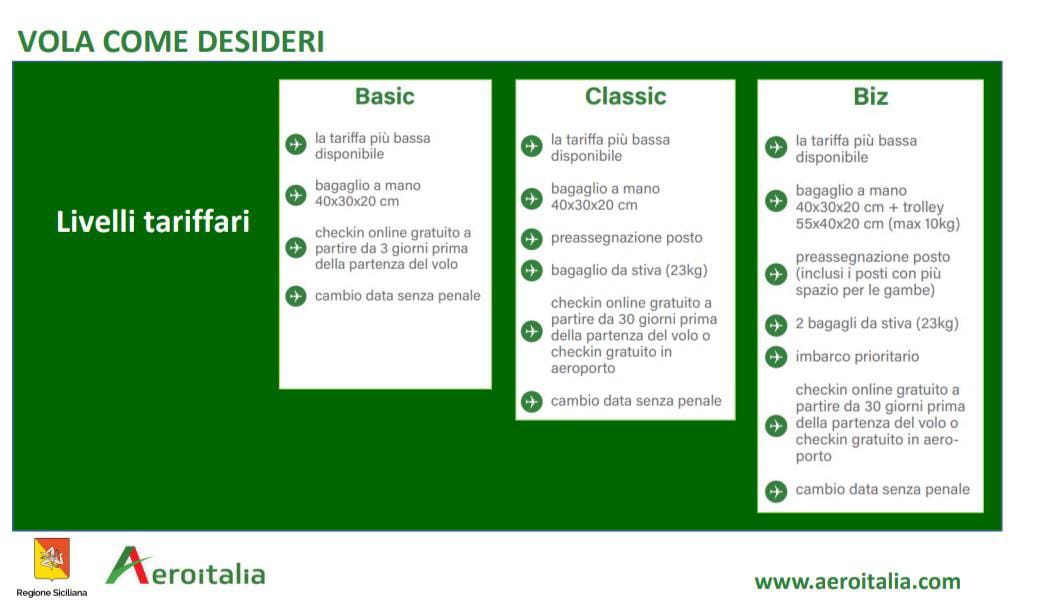 Galleria foto 'Aeroitalia, dal 27 marzo nuove tratte da e per la Sicilia: ecco quali e quanto costeranno i biglietti' - foto 1