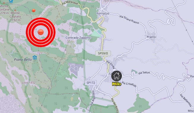 Terremoto di magnitudo 3,2 sull’Etna: scuole evacuate per prudenza