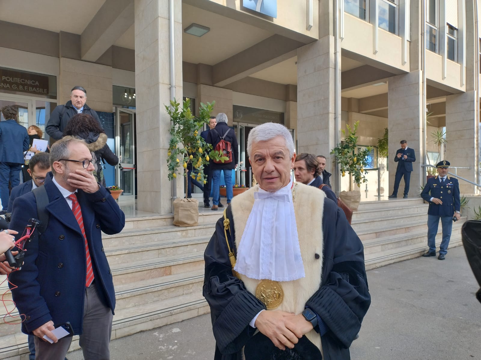 Von der Leyen e Mattarella all'Università di Palermo (2)