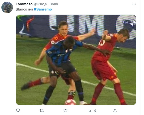 Da Blanco come Totti ad Anna Oxa: i meme più divertenti su Sanremo