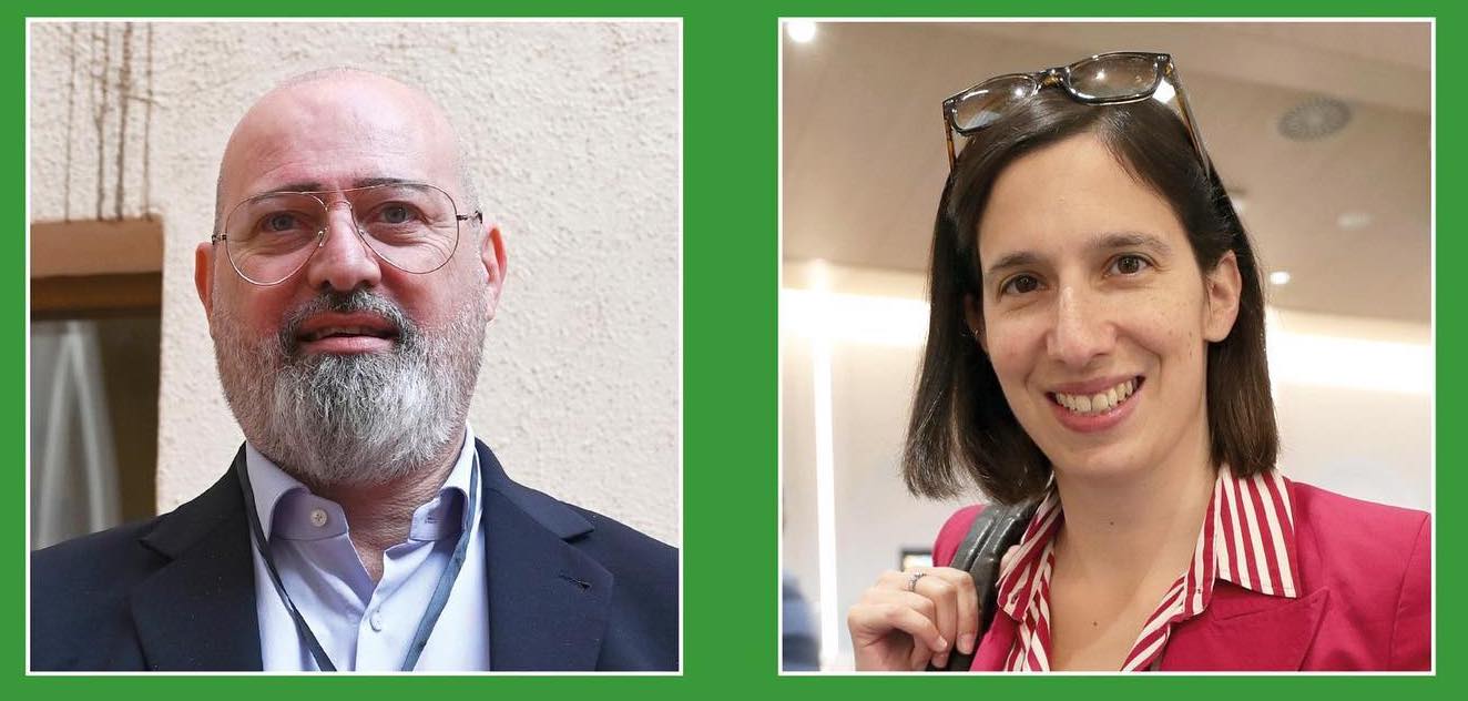 Stefano Bonaccini e Elly Schlein