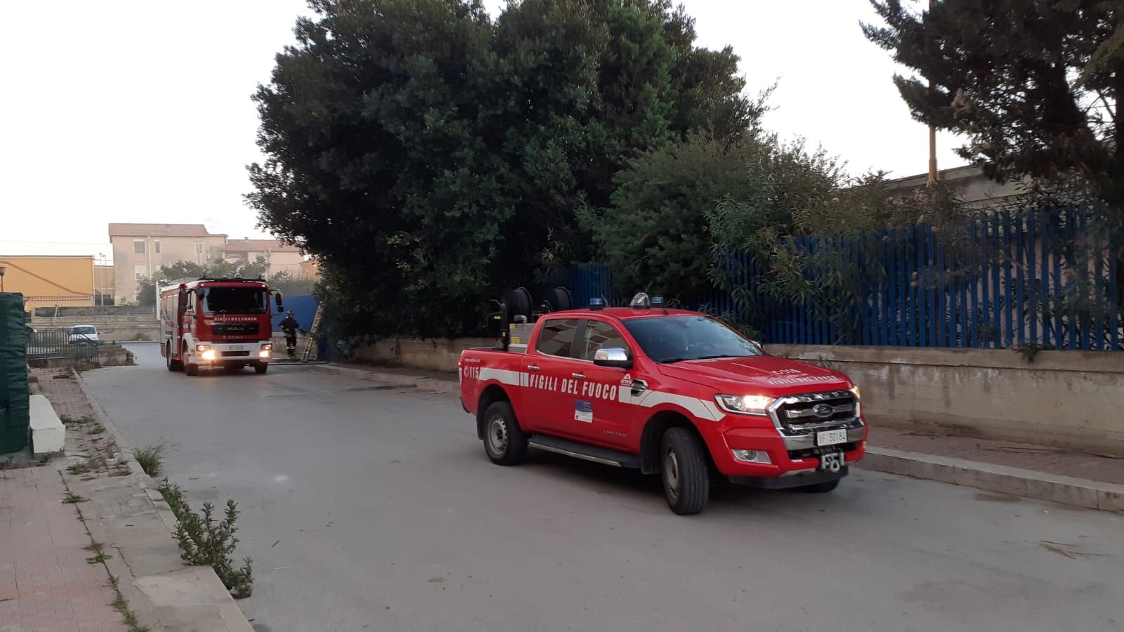 Canicattì: in fiamme casa occupata da un 45enne abusivo