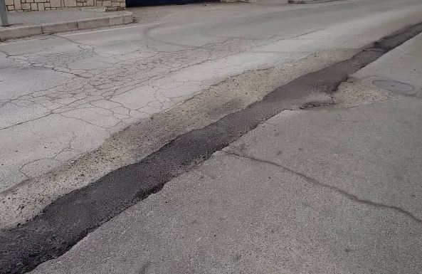Trapani, 200 “rattoppi” in strade e marciapiedi