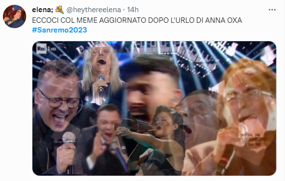 Da Blanco come Totti ad Anna Oxa: i meme più divertenti su Sanremo