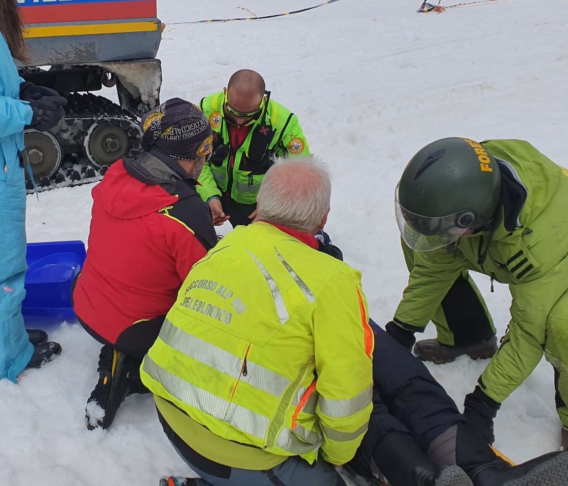 Piano Battaglia, slittini contro grosso sasso e recinzioni: due feriti gravi
