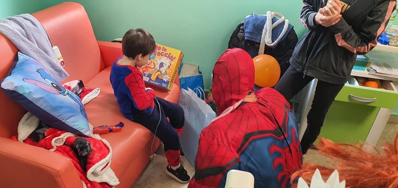 Arrivano i supereroi in pediatria al Garibaldi di Catania
