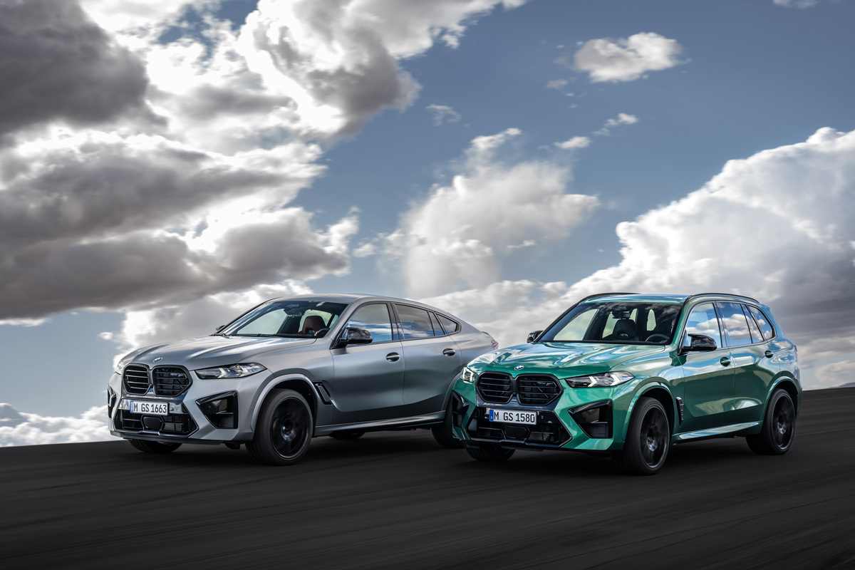 Bmw presenta X5 e X6 M Competition