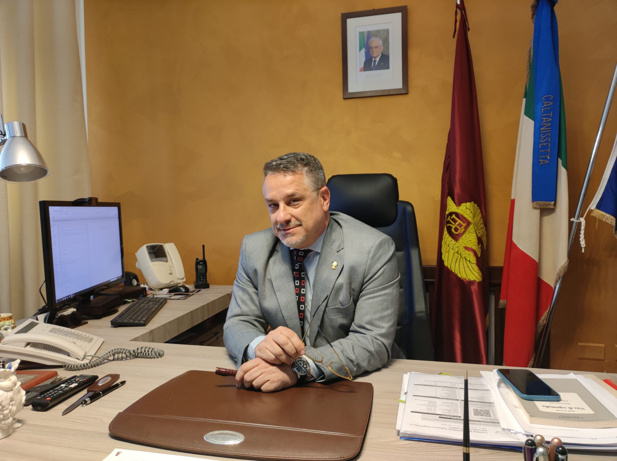 Il questore Ricifari saluta la provincia nissena