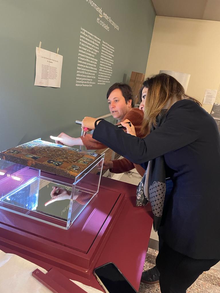 Agrigento, Altarolo del XII secolo esposto in Normandia