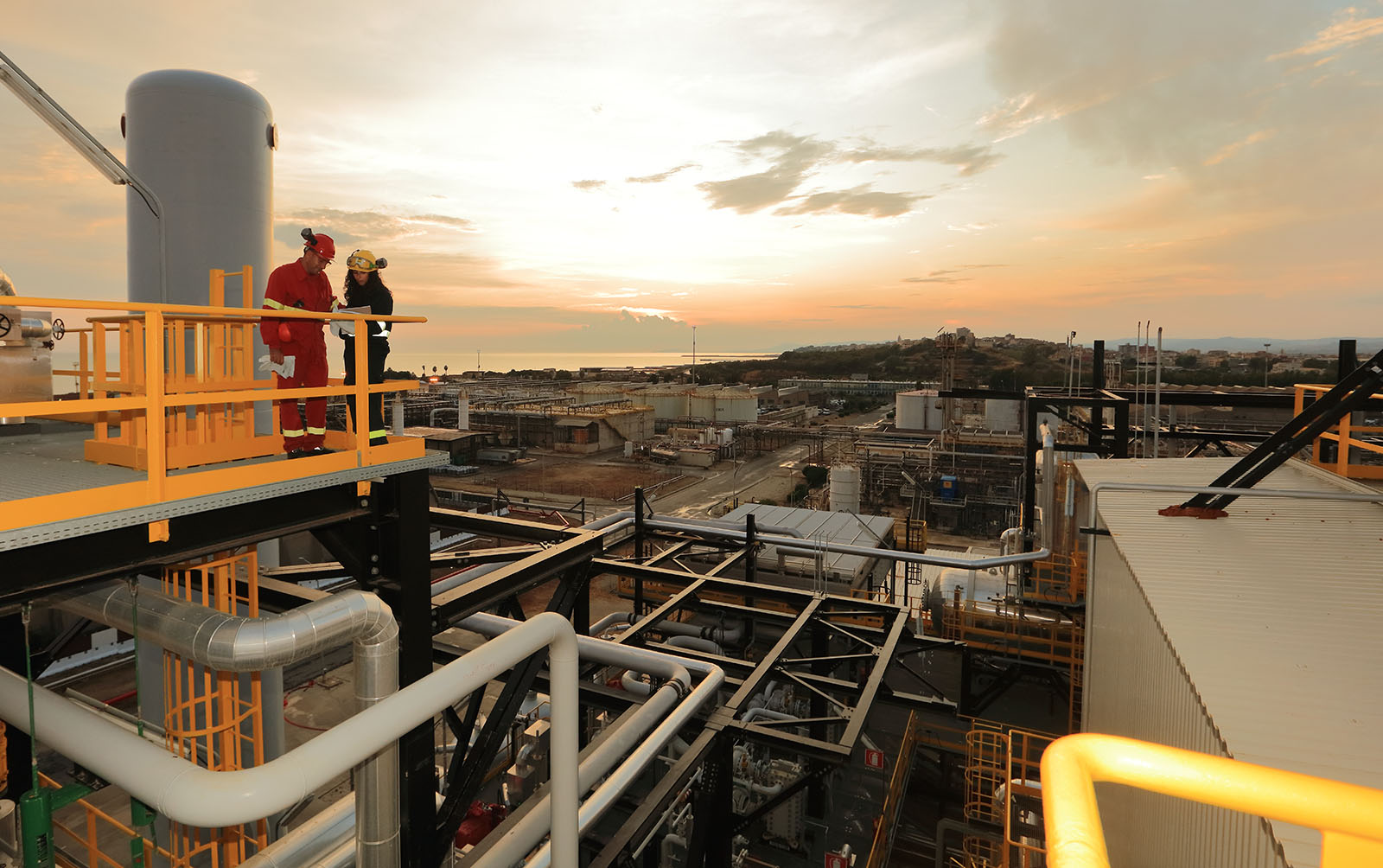 Gli studenti del Fermi di Ragusa in visita alla Bioraffineria di Gela