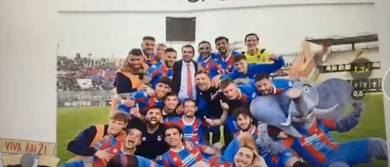 Festa Catania, Fiorello: “Inter-Juve? No, ho visto la sfida tra rossazzurri e Canicattì”