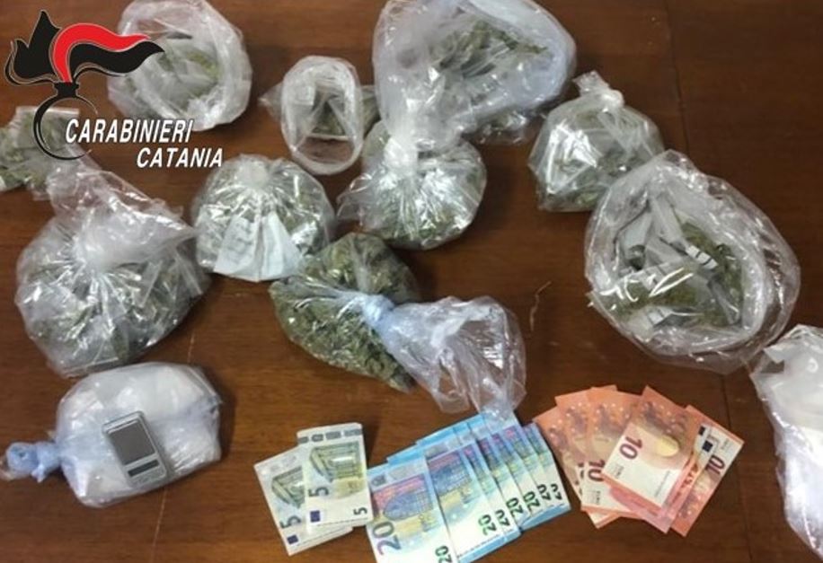 L’erba-droga nascosta nell’erba e il pusher in fuga: scatta l’arresto per un pregiudicato