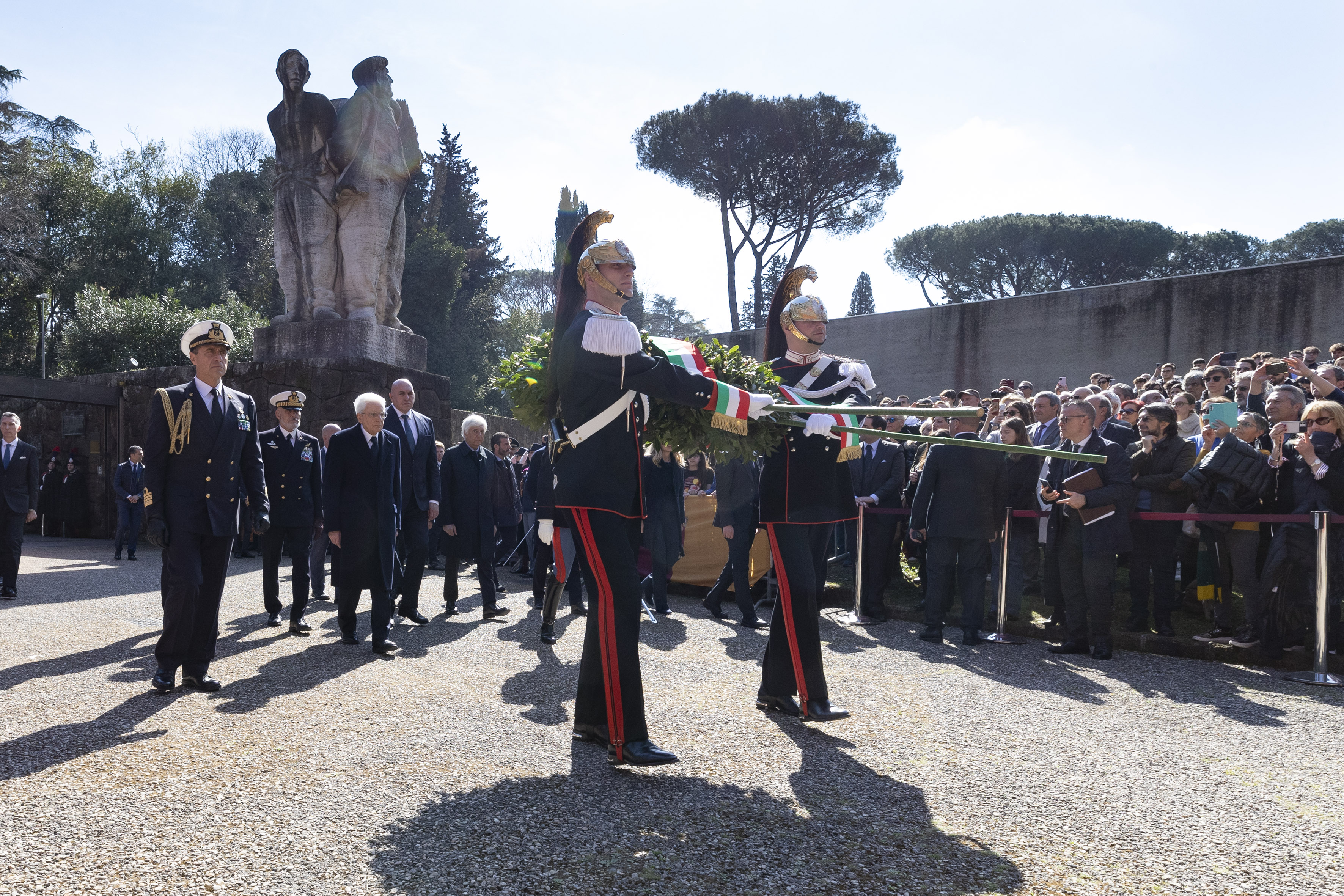 Eccidio delle Fosse Ardeatine, la cerimonia di commemorazione del 2023 (2)