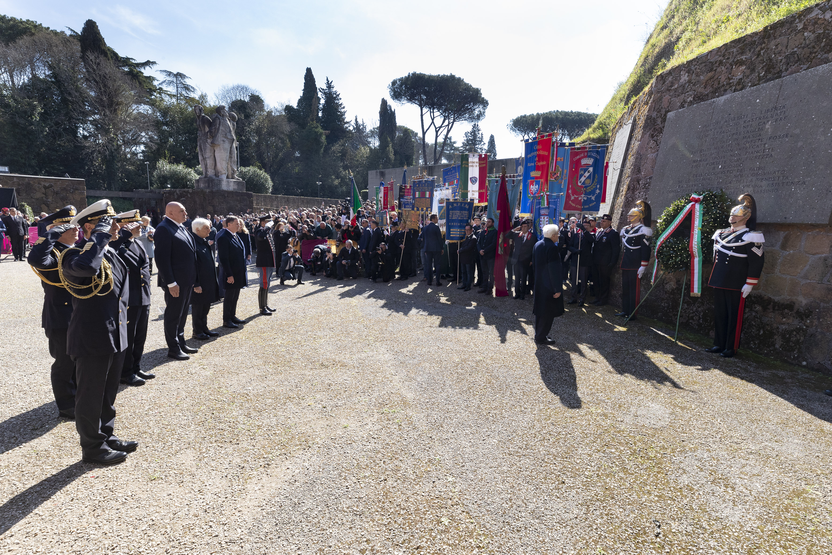 Eccidio delle Fosse Ardeatine, la cerimonia di commemorazione del 2023 (2)