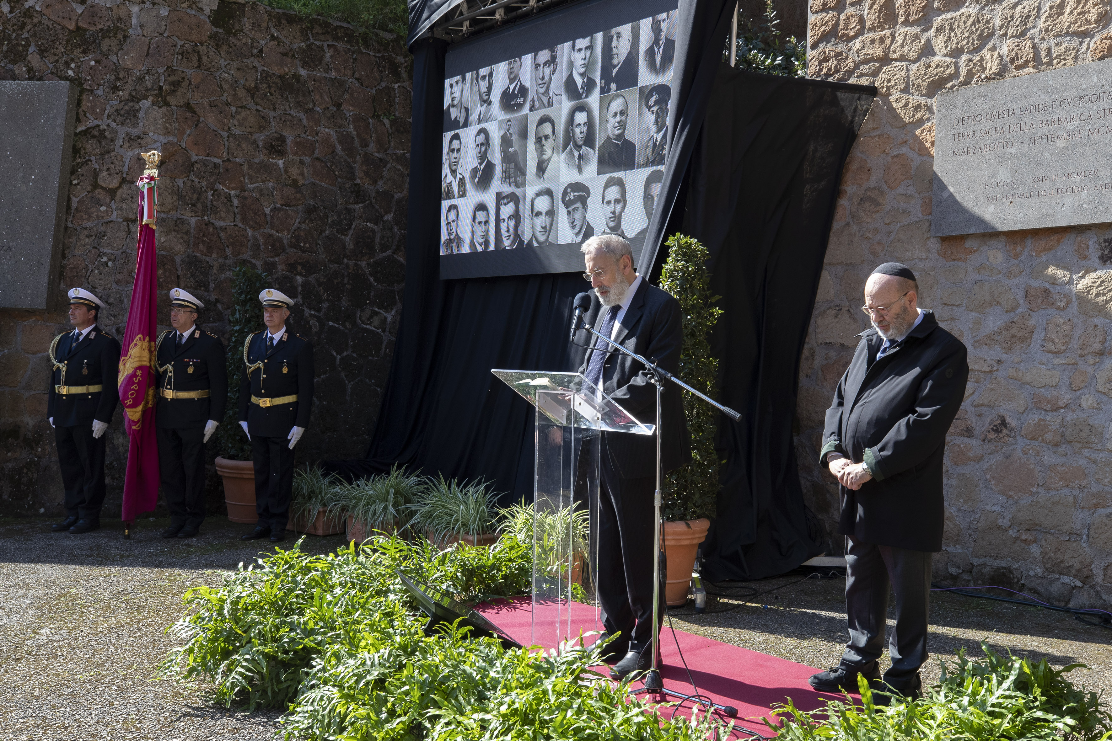 Eccidio delle Fosse Ardeatine, la cerimonia di commemorazione del 2023 (2)