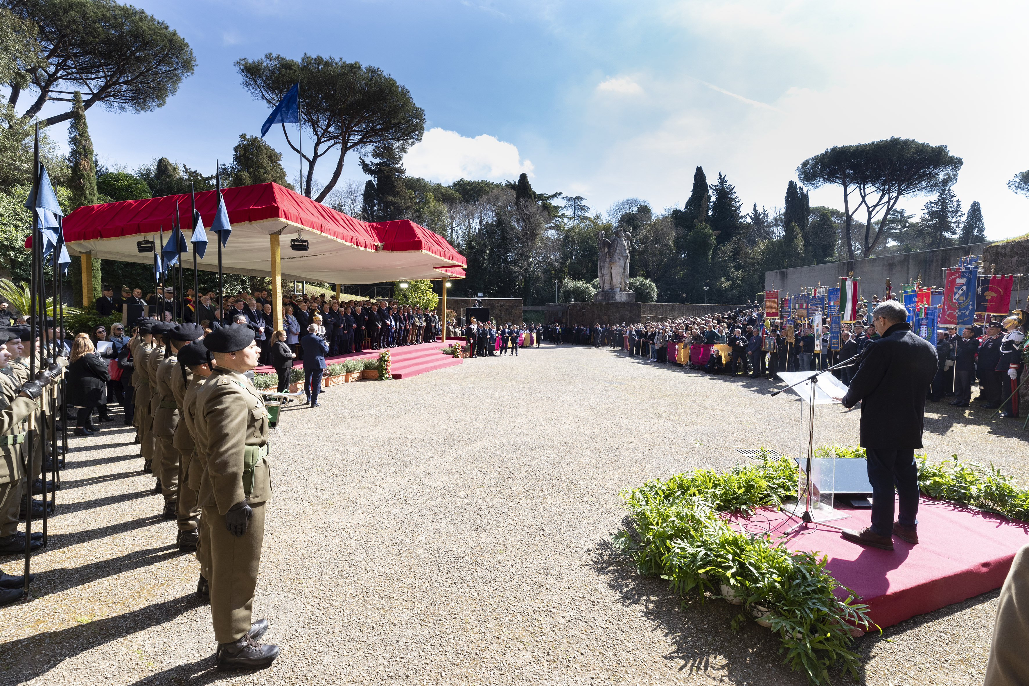 Eccidio delle Fosse Ardeatine, la cerimonia di commemorazione del 2023 (2)