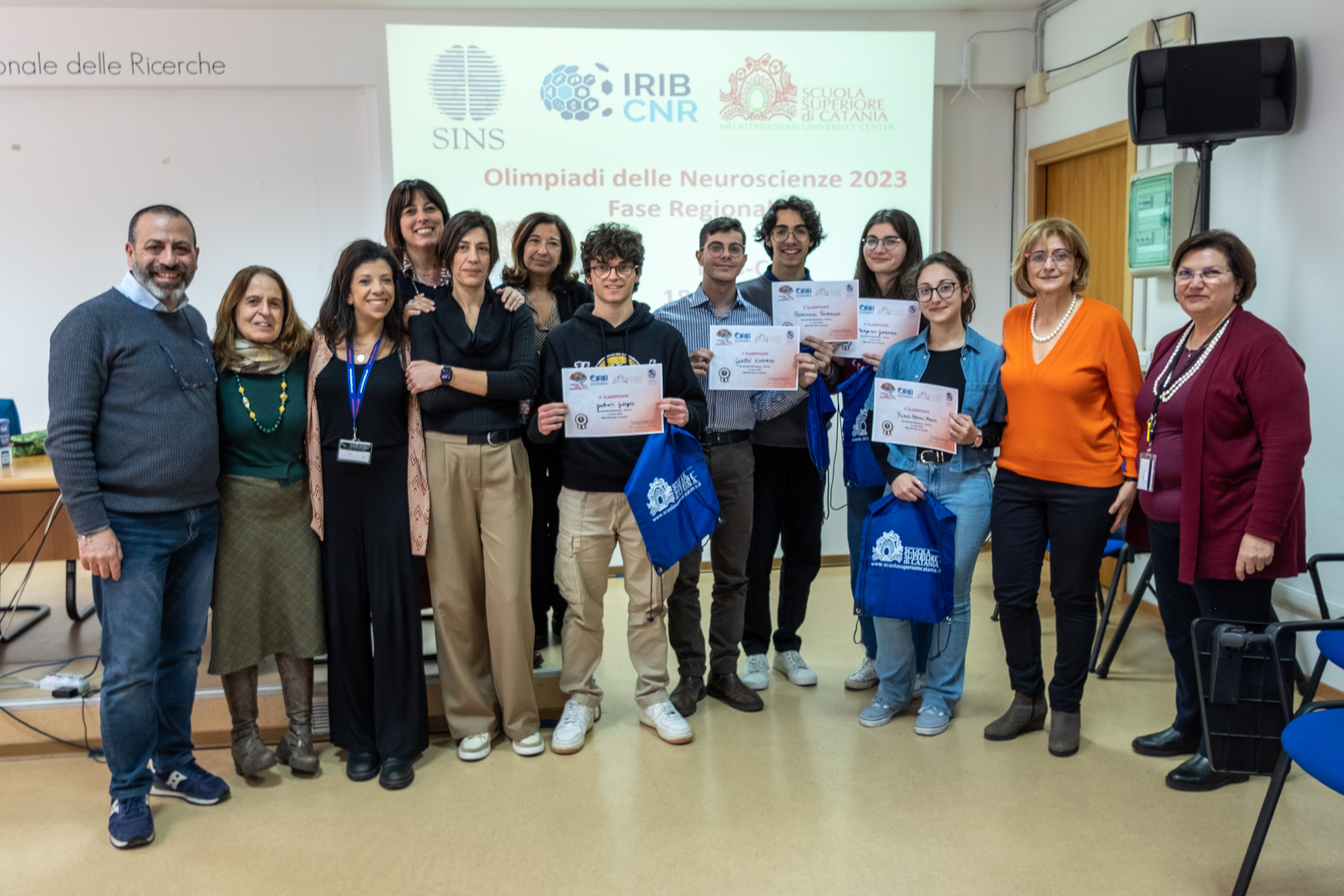 Conclusa la fase regionale delle Olimpiadi delle Neuroscienze 2023