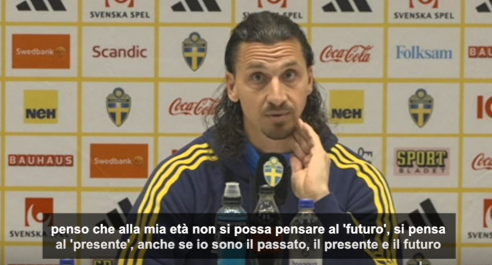 Ibrahimović: “Io sono passato, presente e futuro del calcio” – VIDEO