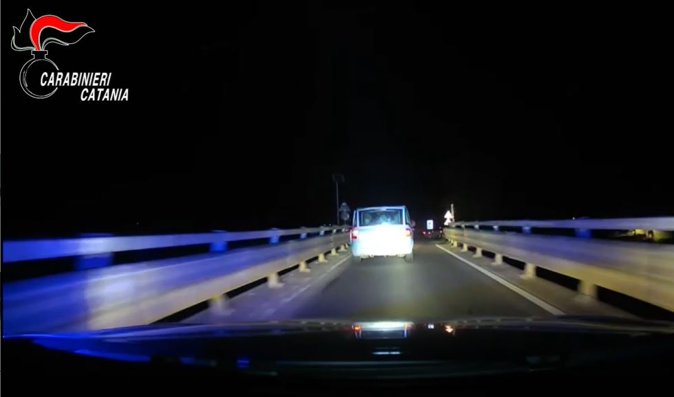 Il folle inseguimento sulla Statale 417 e l’arresto – VIDEO