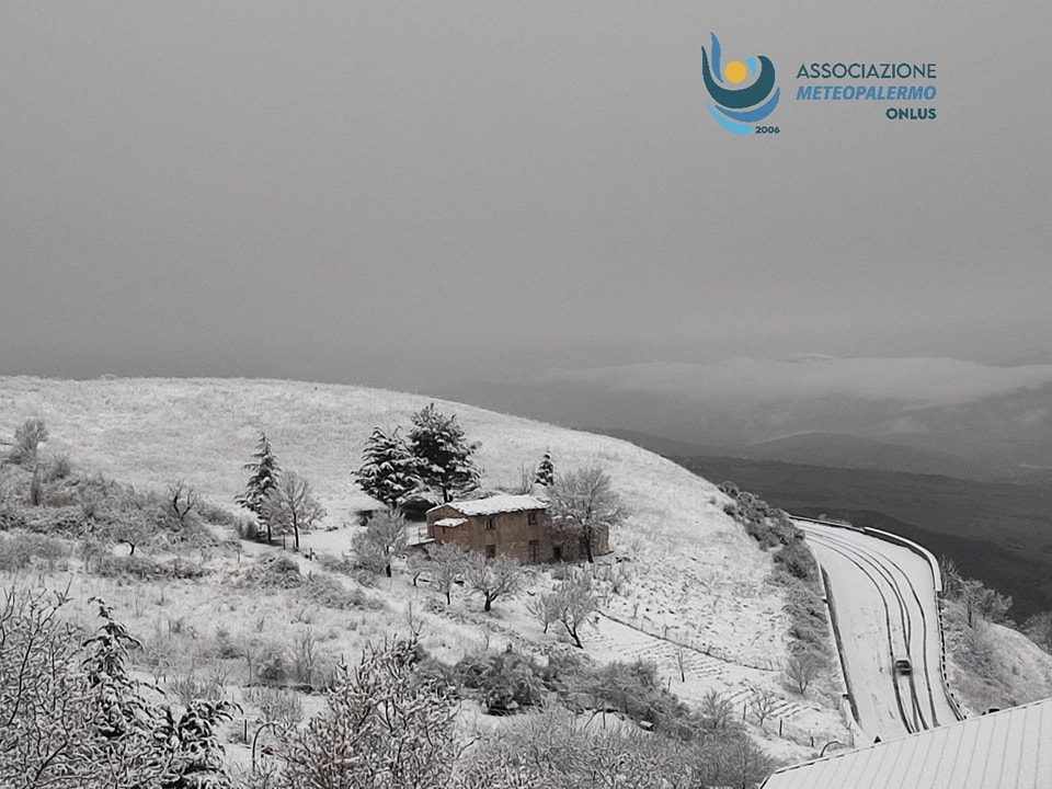 Neve Petralia Soprana 3 marzo 2023