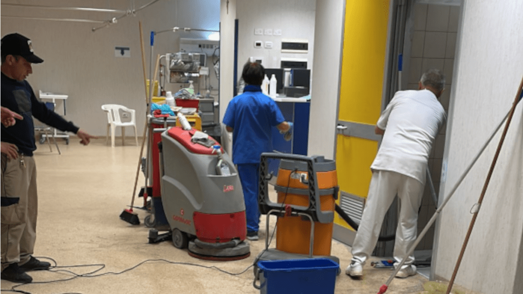 Catania, paura all’ospedale Cannizzaro: principio d’incendio nei bagni