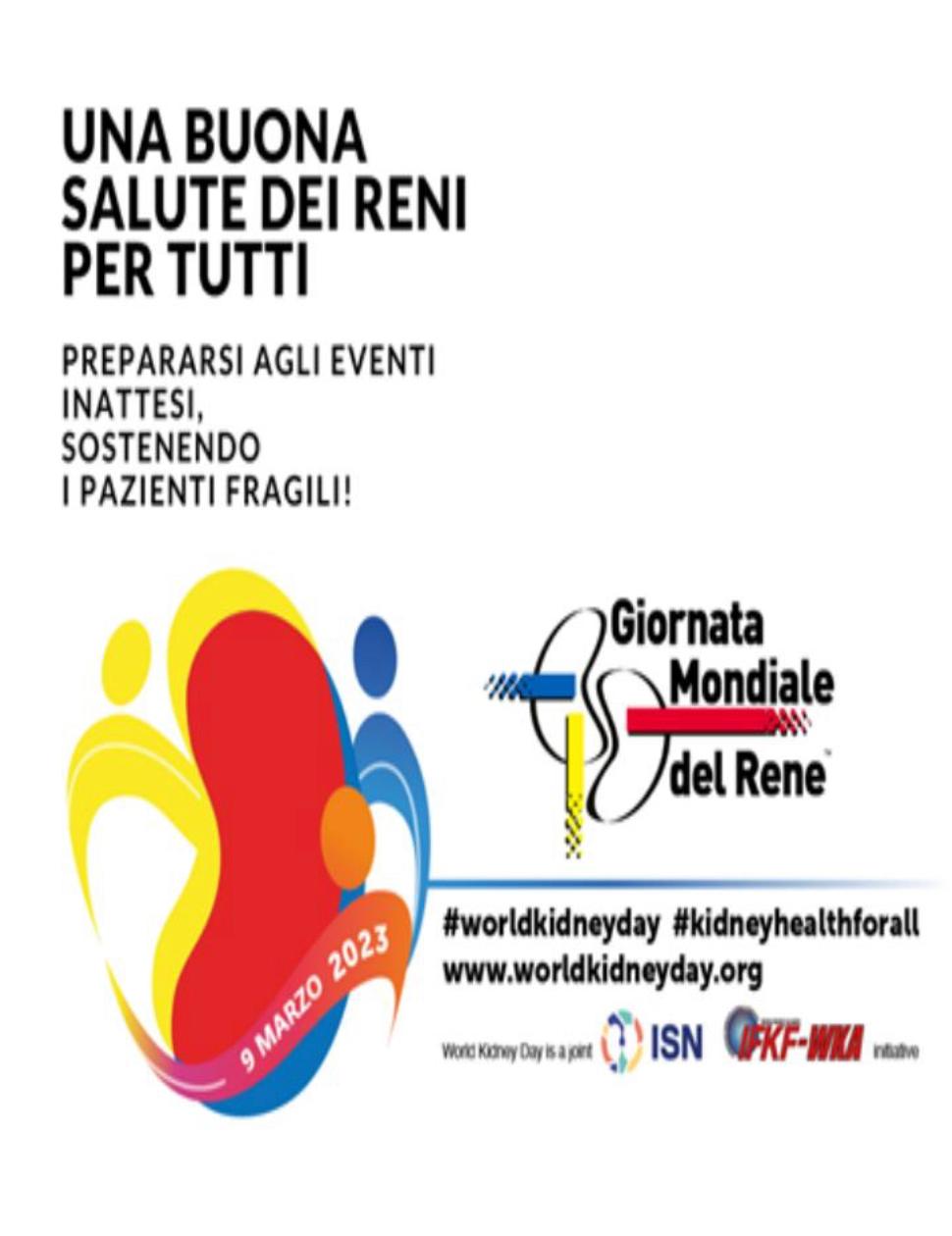 Giornata mondiale del rene: a Catania screening gratuiti, anche per i senza fissa dimora