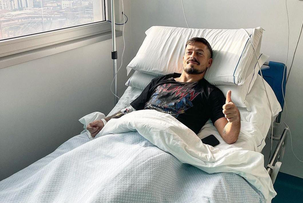 Catania, intervento riuscito per Sarno: “Grazie al popolo rossazzurro”