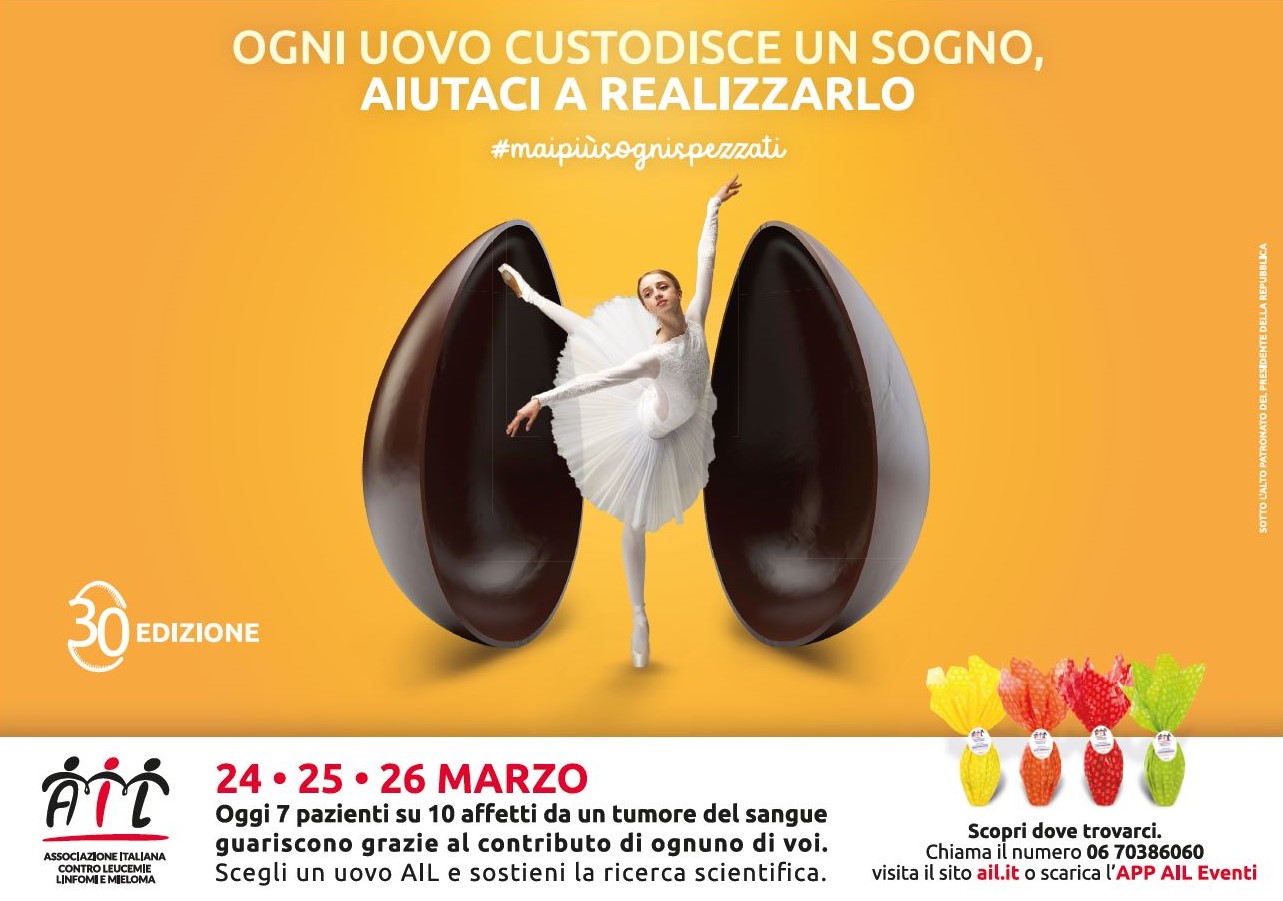 Uova di Pasqua AIL, dove trovarle a Catania e provincia