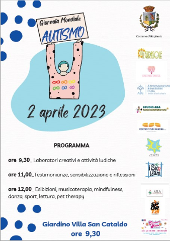 Bagheria, il 2 aprile la celebrazione della giornata mondiale della consapevolezza dell’autismo