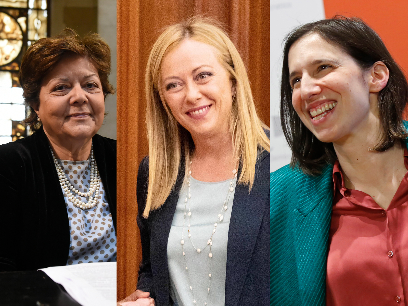 Tre donne al vertice delle Istituzioni