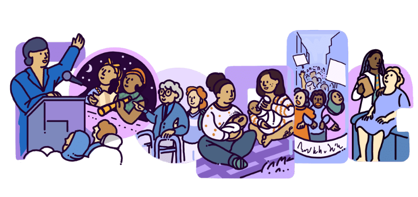 8 marzo, doodle di Google per la Giornata Internazionale della Donna: ecco le origini