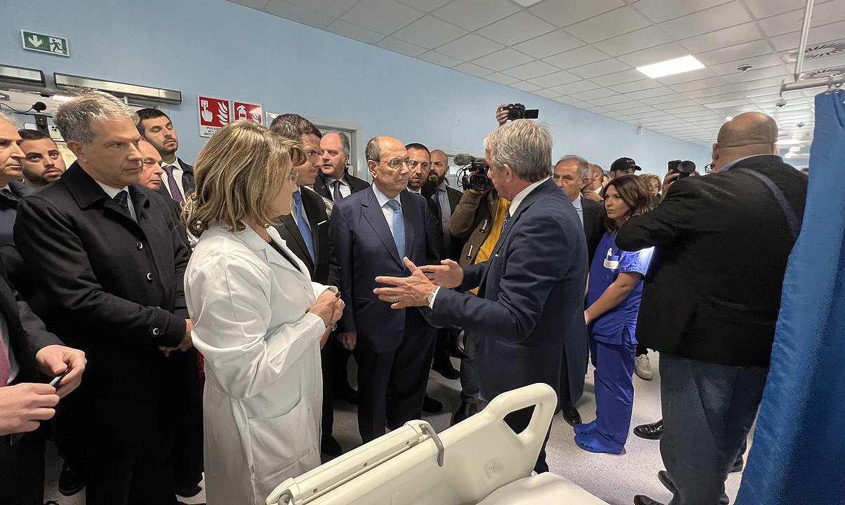 Catania, Schifani inaugura nuovo Pronto soccorso dell’ospedale Garibaldi