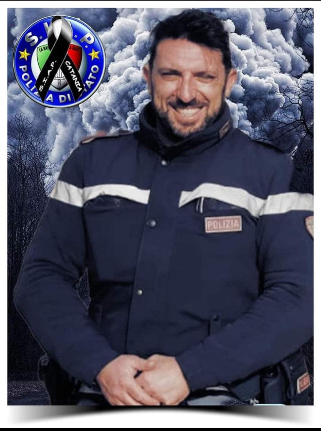 Catania, muore assistente Capo della Polizia Stradale: raccolta fondi per la famiglia