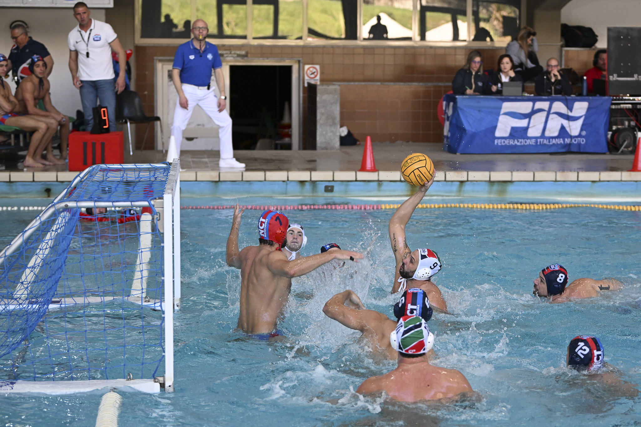 TeLiMar Palermo fa suo il derby con la Nuoto Catania: 14-5