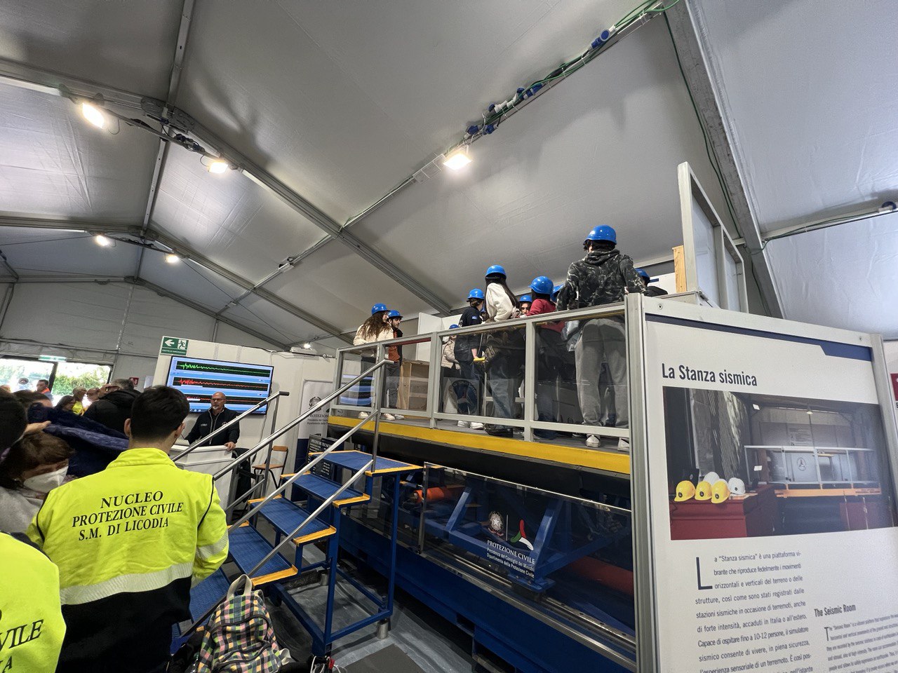 Terremoti d’Italia, inaugurata a Catania la mostra itinerante della Protezione civile 