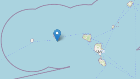 Terremoti, scossa di magnitudo 2.8 al largo delle Eolie