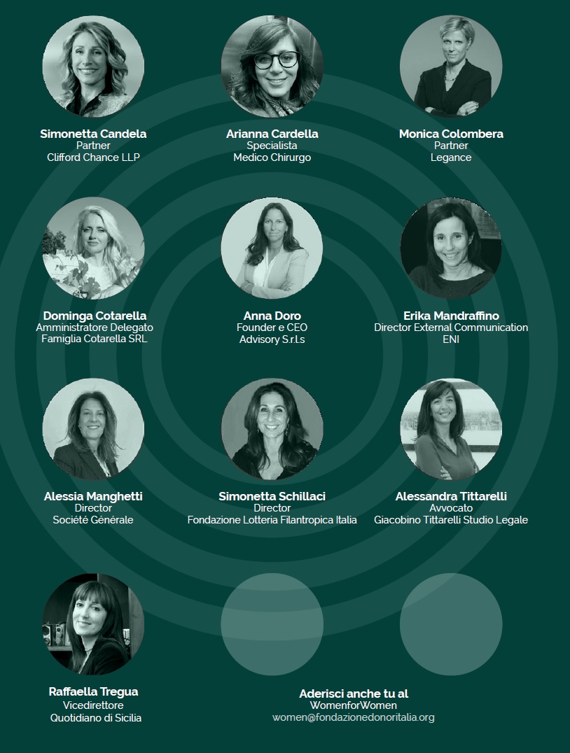 Galleria foto 'Dieci fondatrici per il fondo Women for Women, così si offre un supporto alle vittime di violenza' - foto 1