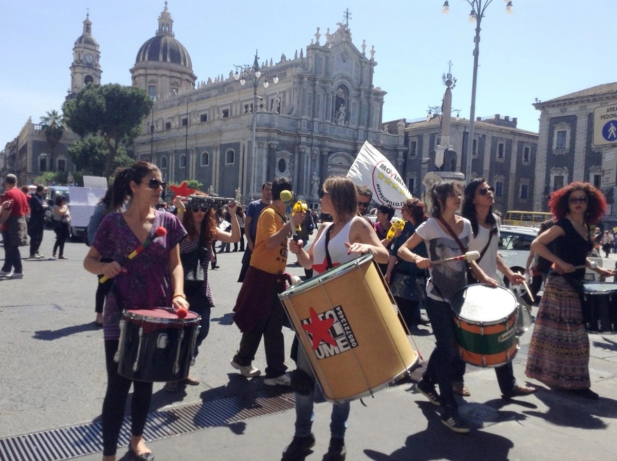 25 aprile, a Catania tanti giovani in corteo, Barbagallo: “Festa sentita e partecipata”
