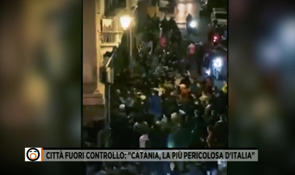 “Catania città più pericolosa d’Italia”, il servizio tv choc: viaggio tra violenza e degrado