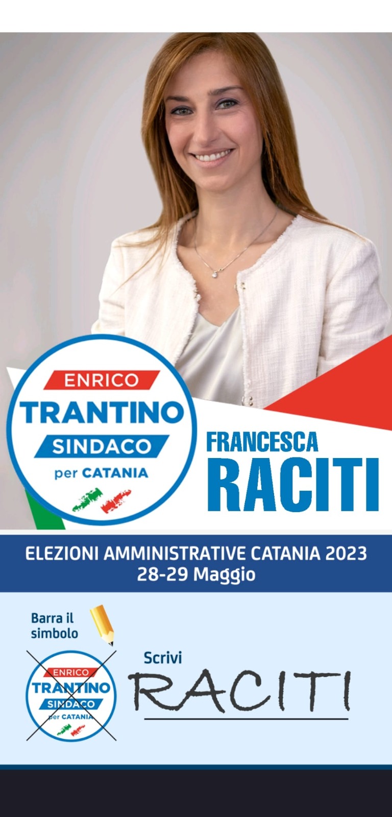 Elezioni Catania, l’ex Pd Francesca Raciti si candida con Trantino