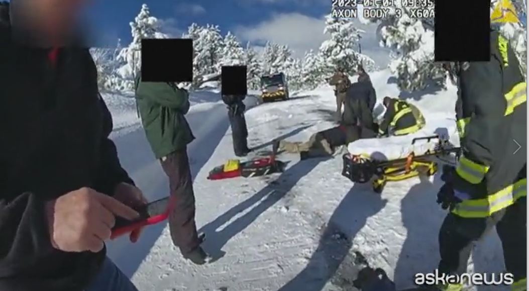 Jeremy Renner, il video dell’incidente con lo spazzaneve a Capodanno