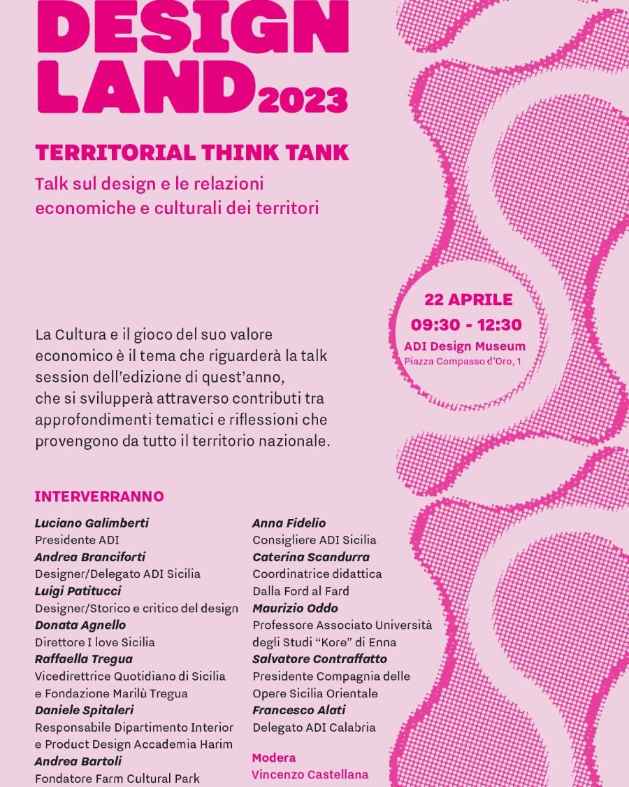 Cultura e gioco del suo valore economico al centro della Milano Design Week di sabato 22