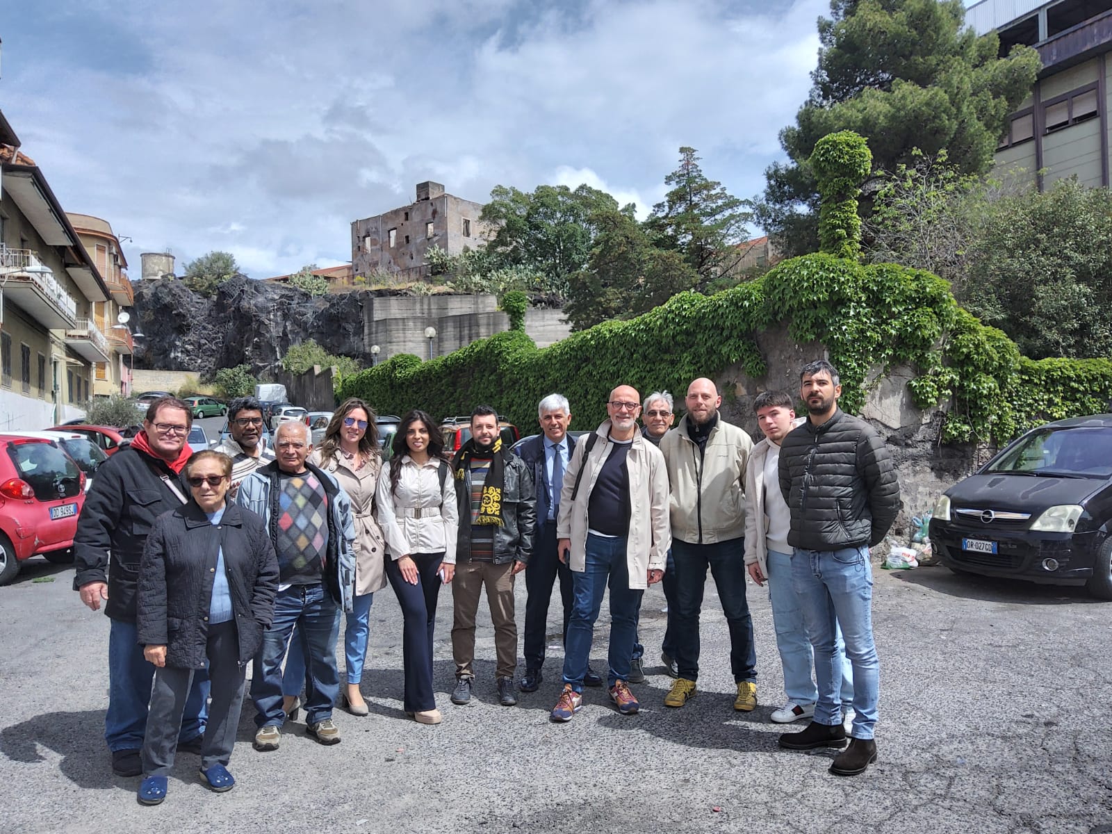 Sopralluogo Maurizio Caserta all'ex ospedale Ferrarotto di Catania (1)
