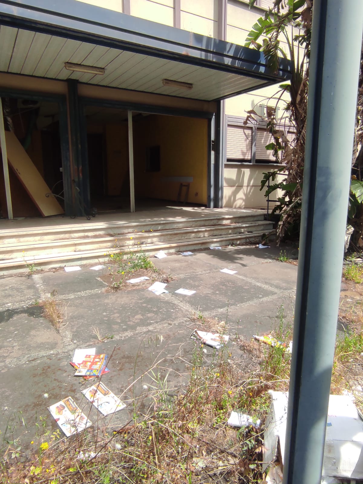 Sopralluogo Maurizio Caserta all'ex ospedale Ferrarotto di Catania (1)